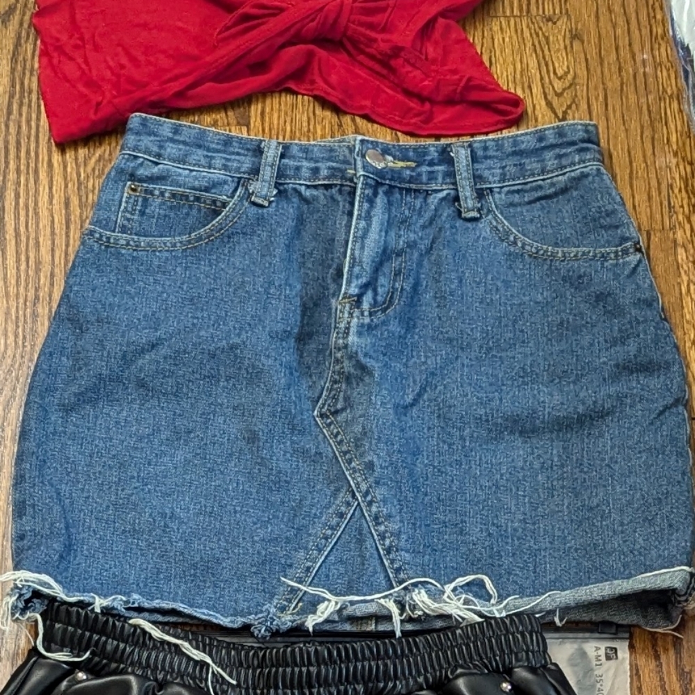 Skirt jeans